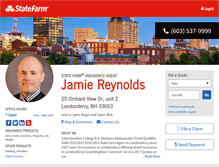 Tablet Screenshot of jamiejreynolds.com